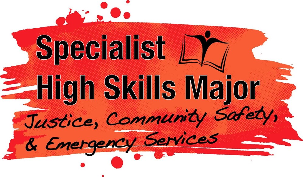 SHSM Justice, community service and emergency services logo